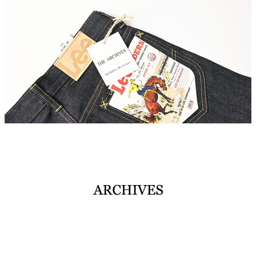 ARCHIVES（Lee） Lee ARCHIVES リー アーカイブス RIDERS 101-Z JAMES