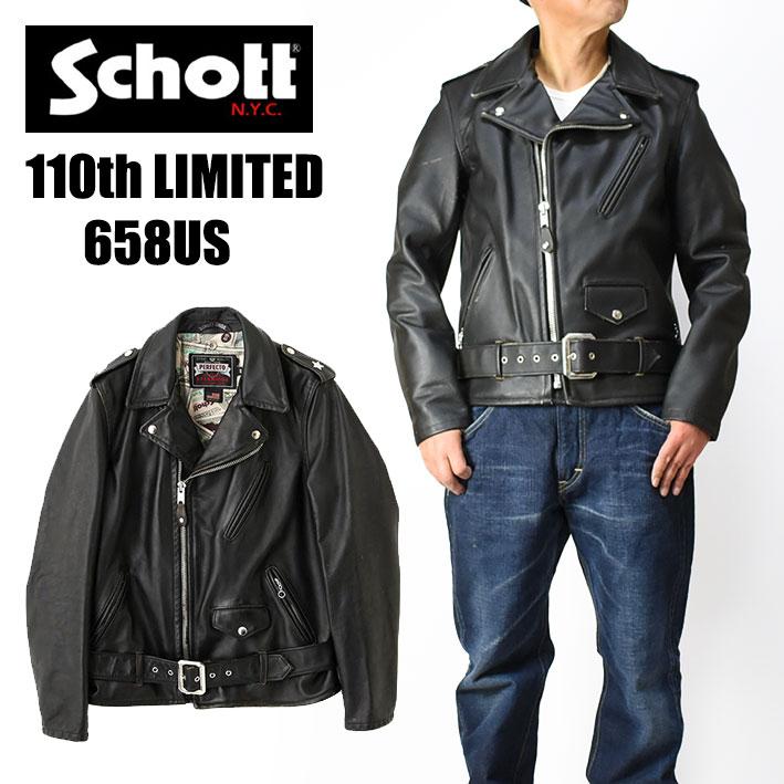 Schott N.Y.C（ショット） Schott 658US 110周年限定 ONE STAR RIDERS