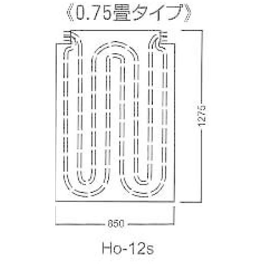ゴムチップ床暖房パネル （配達地域限定 北海道・東北・関東・信越