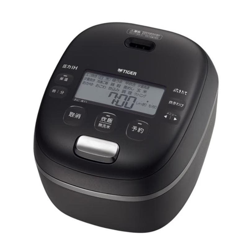 ご泡火炊き タイガー 圧力IHジャー ご泡火炊き 炊飯器 オフブラック