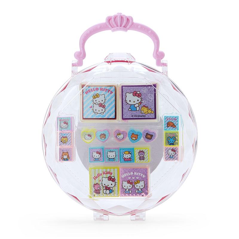 終了参考品！サンリオハローキティスタンプシール12種と切手使用済16種