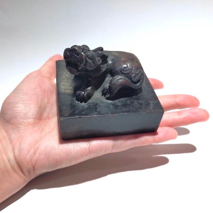 中国 哥窯 青磁 氷裂文 香炉 V R6881 現代 めのう瑞獣置物 貔貅 中国