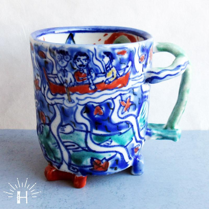 有賀正季ぐい呑み