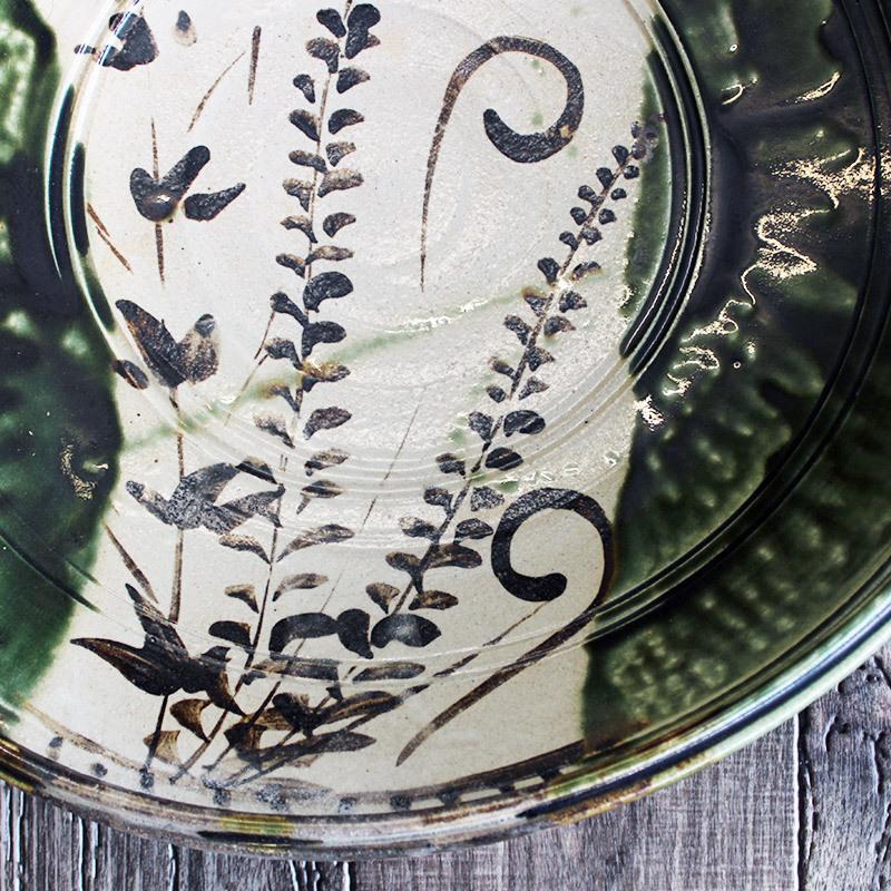 大鉢 和食器 織部焼 おりべ 美濃地方 大皿 東農地方 陶器 美濃焼