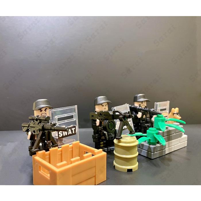 互換品】 レゴ 互換 レゴブロック LEGO ブロック SWAT 警察 特殊部隊