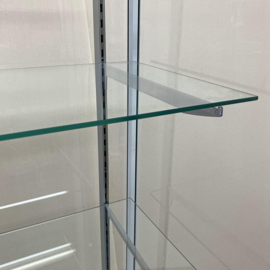 業務用ガラスケース ショーケース 幅90奥行45高さ152.8cm : スズキ陳列