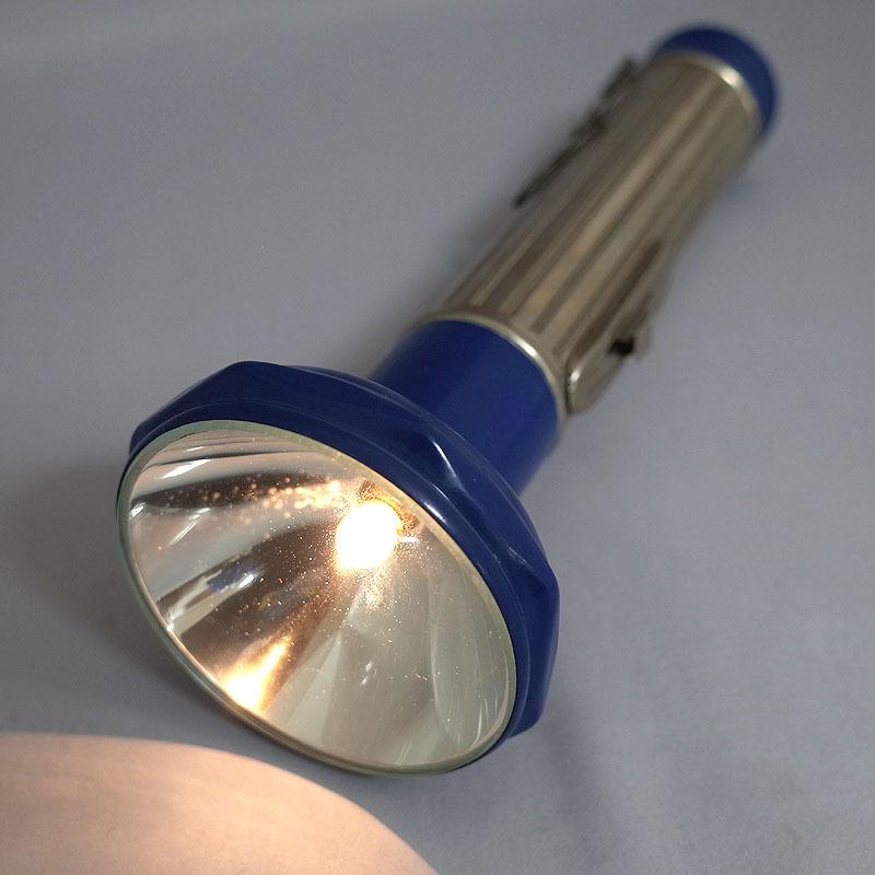 チェコ軍 ハンドライト シルバー×ブルー L デッドストック EE697NN