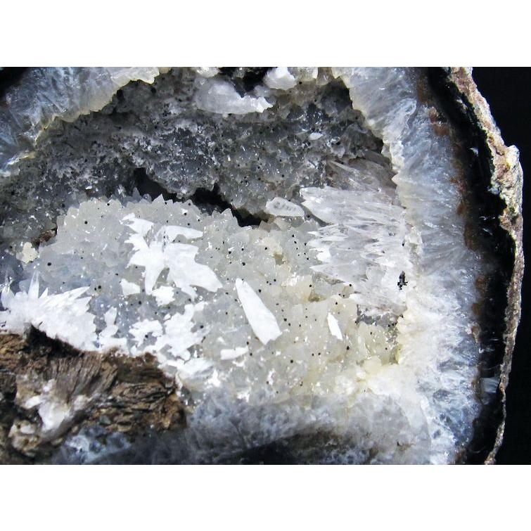 4.3Kg メノウ 原石 カルサイト共生 t640-2234 : 誠安天然石専門店