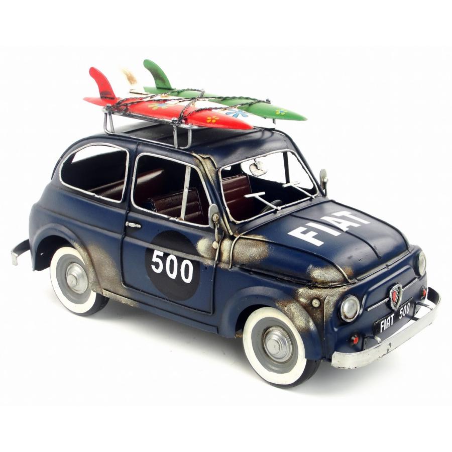 1965 FITTA 500 ブリキ製 オールドカー ビンテージカー (全て手作り
