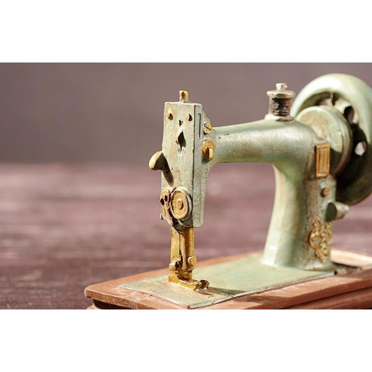 ミシン 置物 レトロ オブジェ インテリア 雑貨 置き物 誕生日