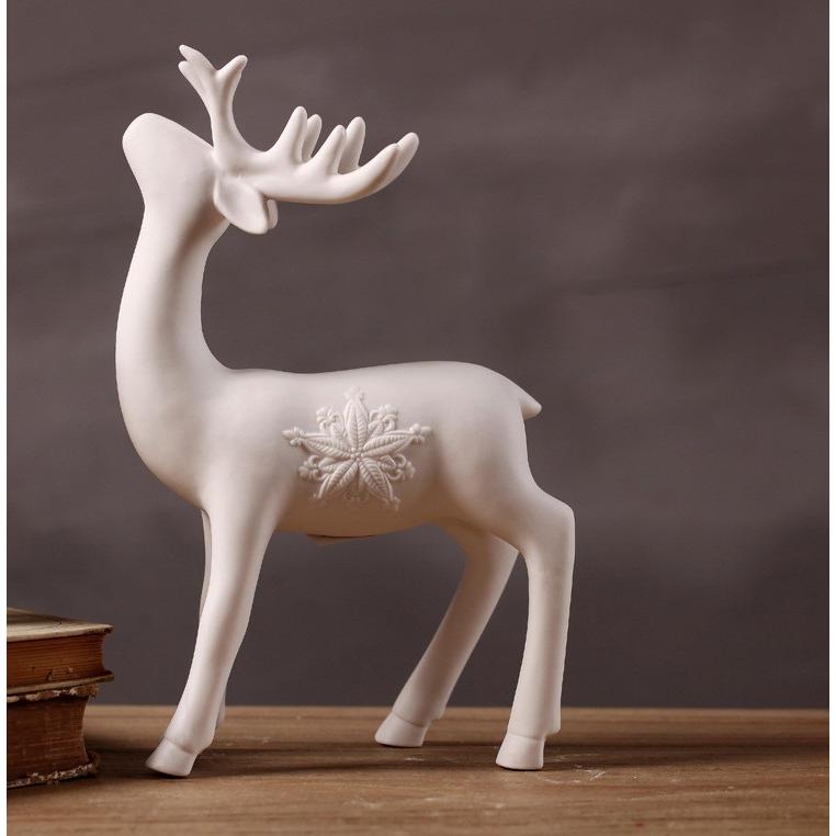 北欧ビンテージ Bianco Blu ガラス製 トナカイ セット 置物 オブジェ