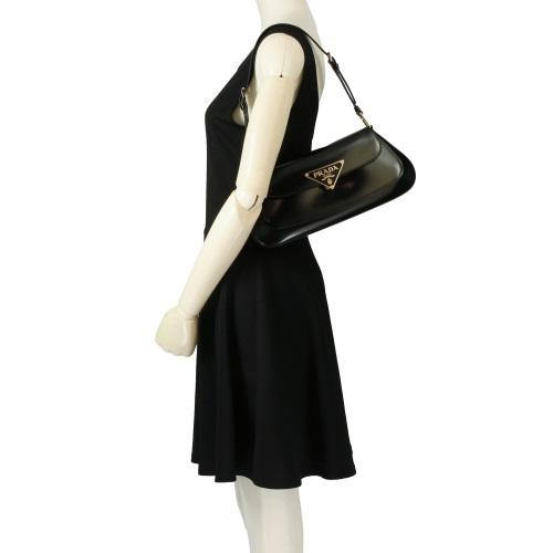 プラダ ショルダーバッグ レディース ブラック PRADA 1BD344 V HTO ZO6