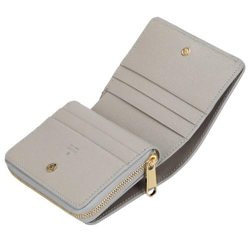 GUCCI（グッチ） 二つ折り財布 レディース スクリプト ミニ ウォレット
