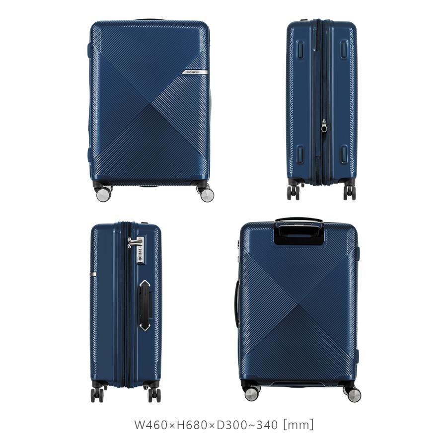 Samsonite（サムソナイト） スーツケース Mサイズ 66L/77L 軽量 中型