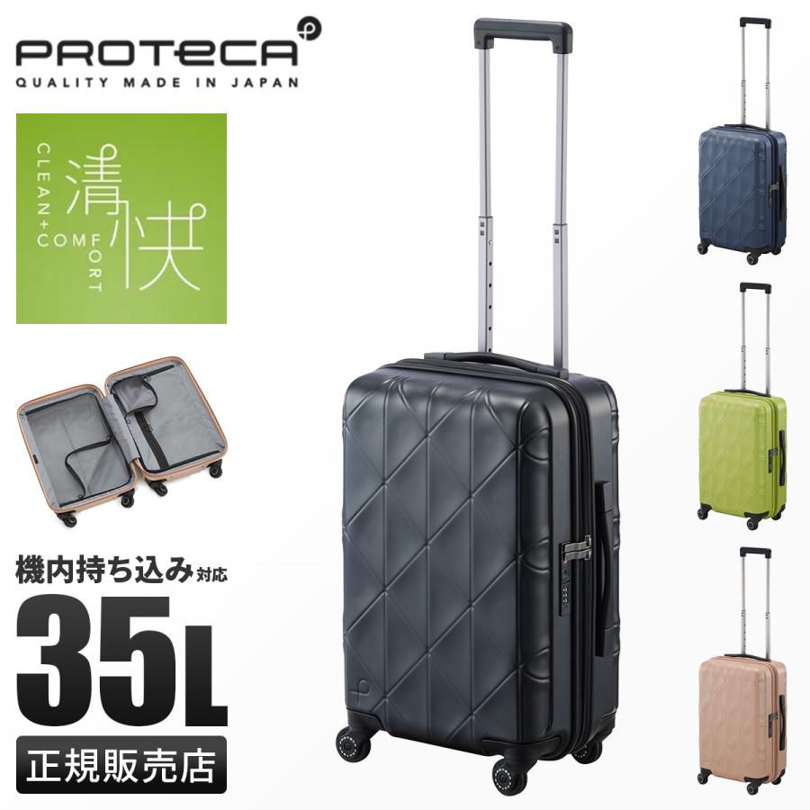 ProtecA プロテカ スーツケース 機内持ち込み Sサイズ SS 35L 軽量