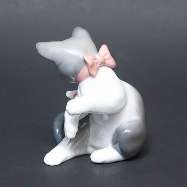 LLADRO】驚いた仔猫ちゃん 専用箱付き LLADRO】驚いた仔猫ちゃん 専用