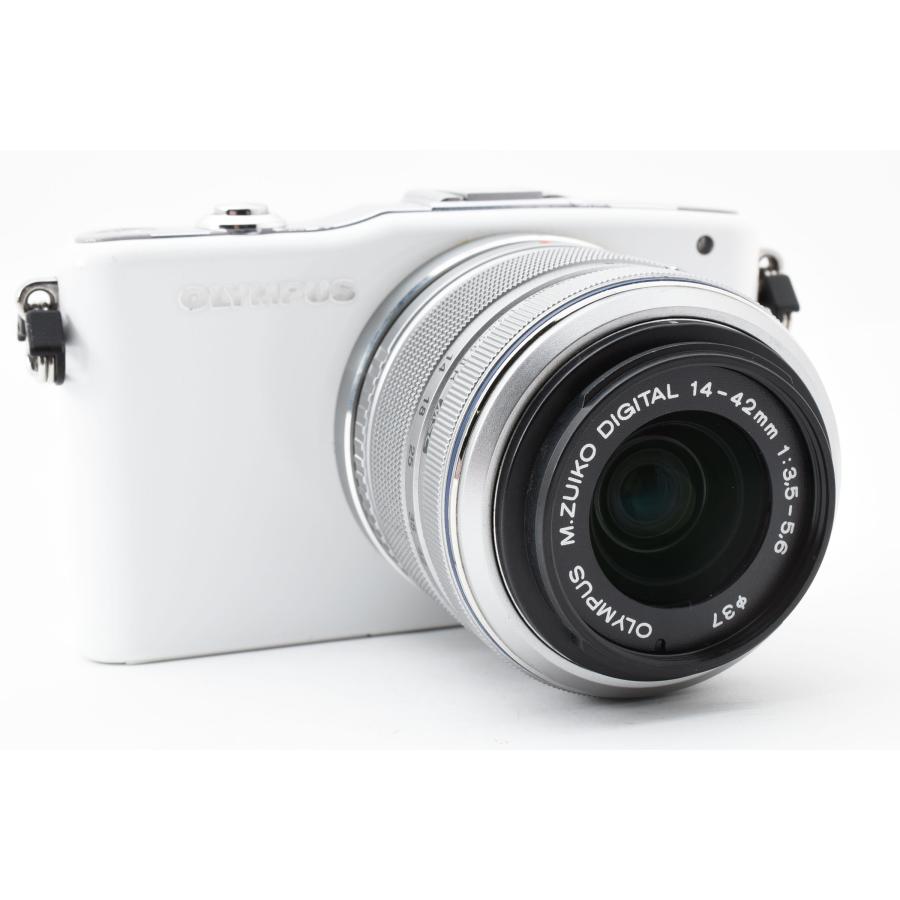 オリンパス OLYMPUS PEN mini E-PM1 ホワイト レンズキット OLYMPUS