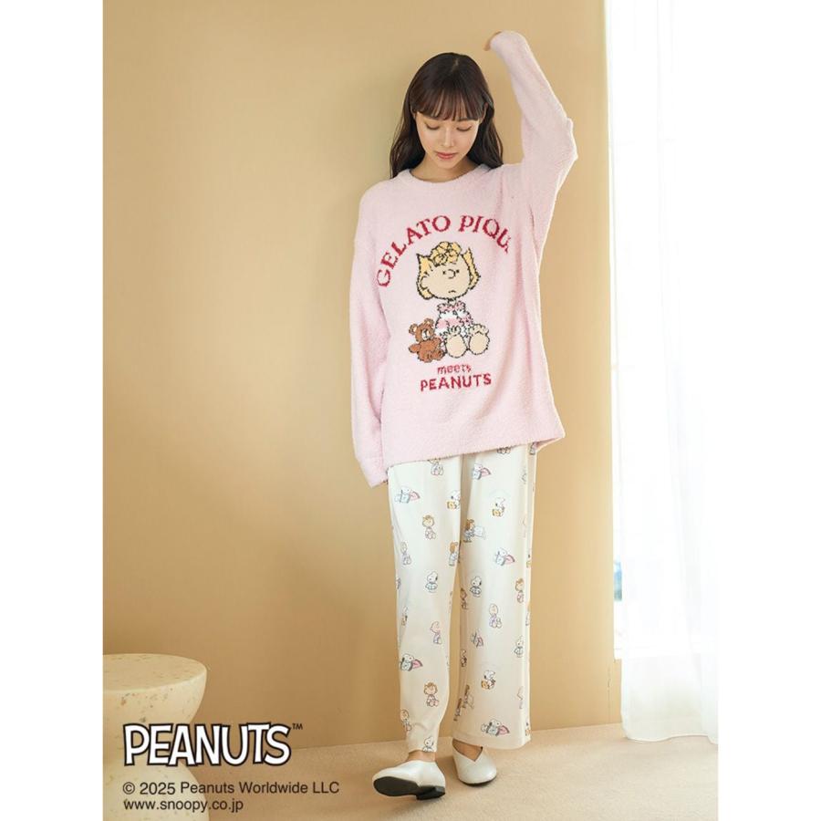 ジェラートピケ スヌーピー パジャマ ピンク140cm ジェラートピケ