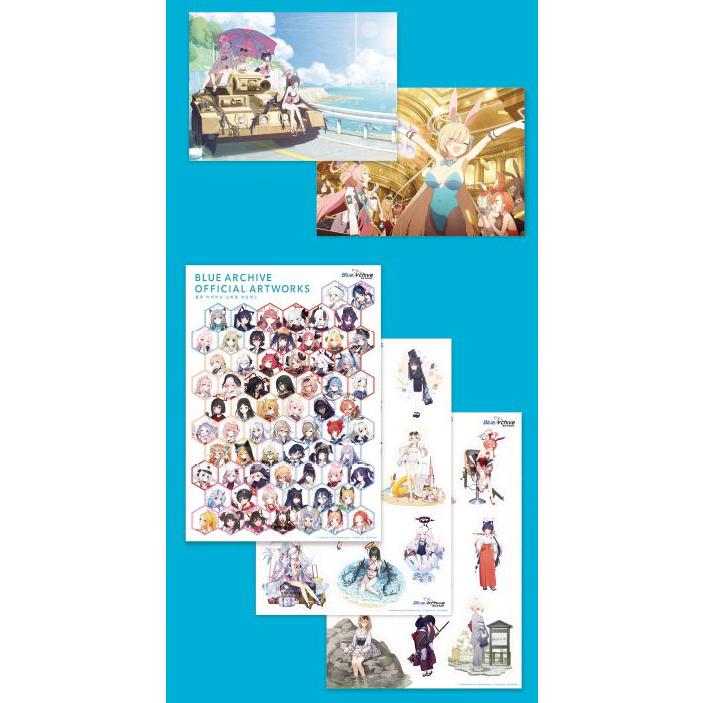 韓国語版 ブルーアーカイブ オフィシャルアートワーク(初回限定特典
