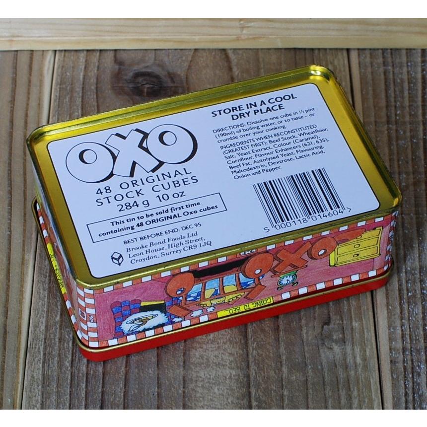 OXO（オクソー） オクソ缶 ヴィンテージ ブリキ 缶 TIN アンティーク