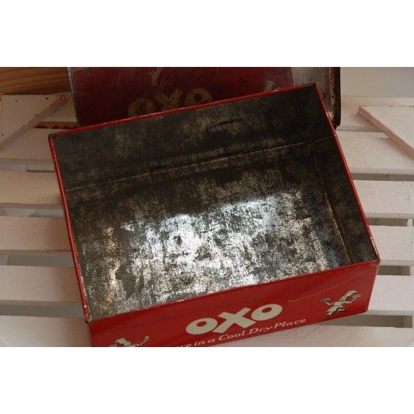 OXO（オクソー） オクソ缶 ヴィンテージ ブリキ 缶 TIN アンティーク