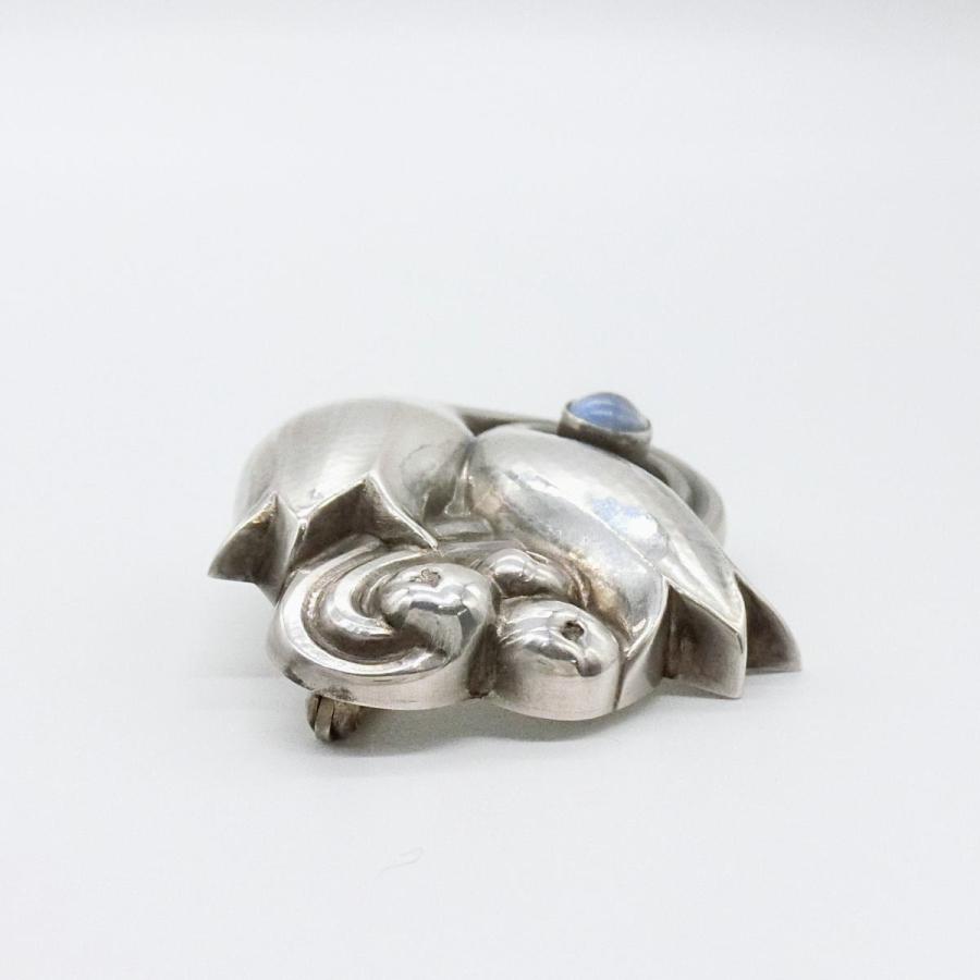 ジョージジェンセン☆ブローチ 鳥☆保存箱あり☆925 シルバー