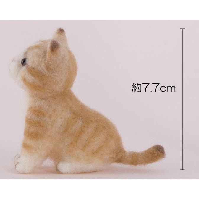 アクレーヌスターターキット付き 茶トラの子猫 手作りキット ねこ