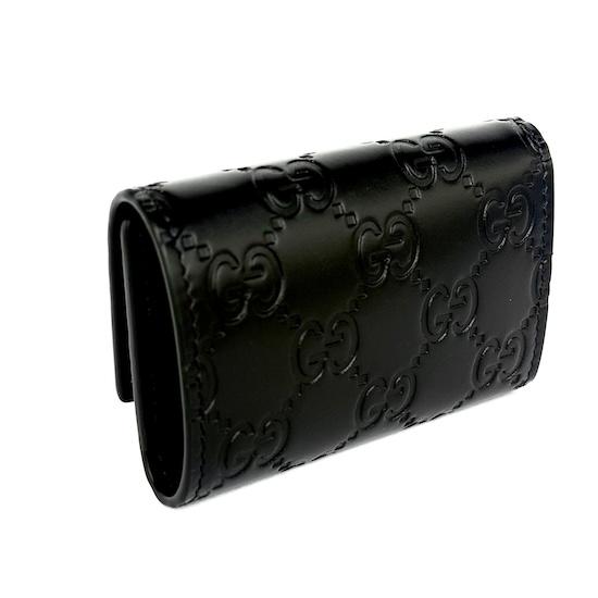 GUCCI（グッチ） 最新作! GUCCI 6連 キーケース グッチシマ ブラック