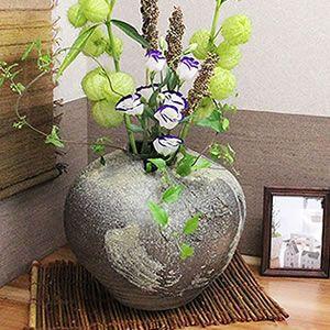 民藝 時代 上野焼 壷 壺 花入 花瓶 花器 民藝 時代 上野焼 壷 壺 花入