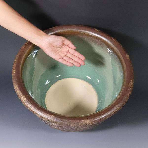 信楽焼 睡蓮鉢 メダカ鉢 おしゃれ めだか鉢 陶器 水鉢 ビオトープ