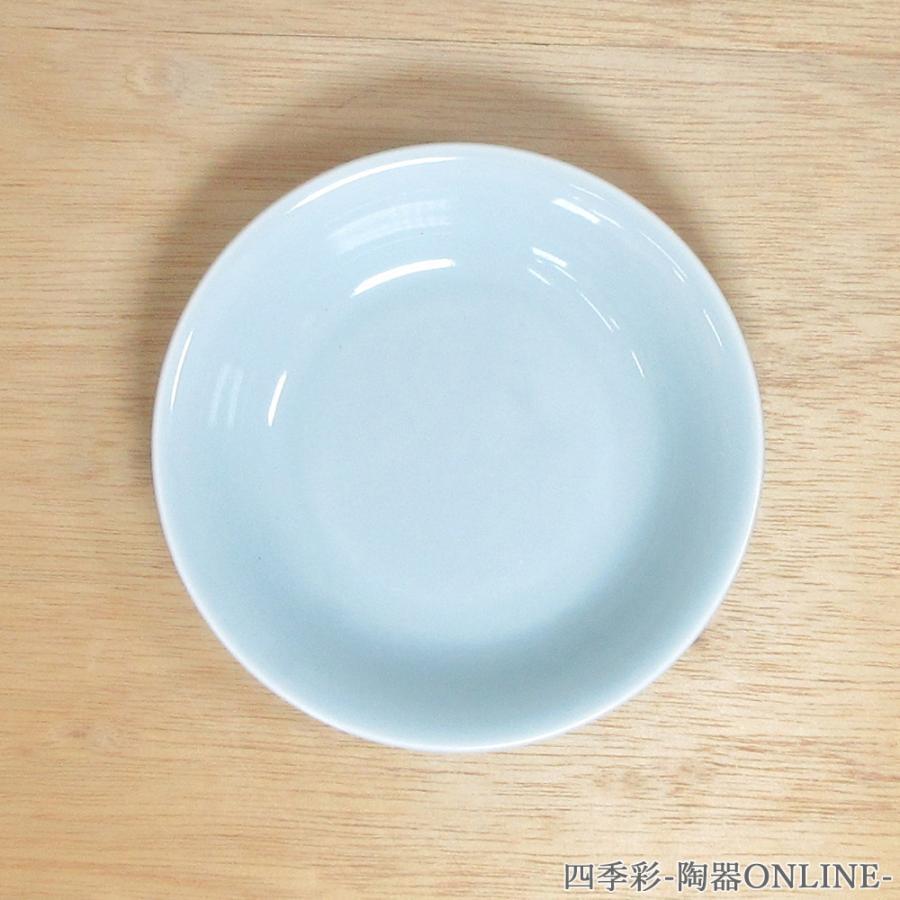 皿 小皿 4.0取皿 12.5cm 青磁 青彩 おしゃれ 中華食器 業務用 美濃焼