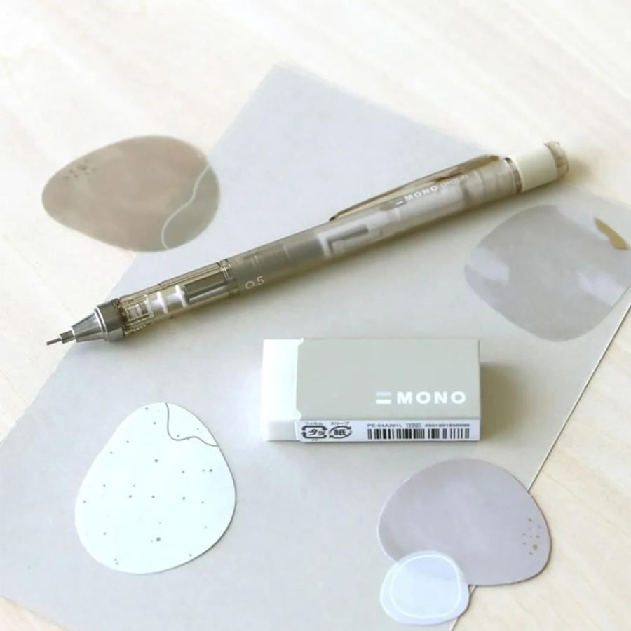 シャープペン + 消しゴム のセット 0.5mmトンボ鉛筆 限定 ダスティ