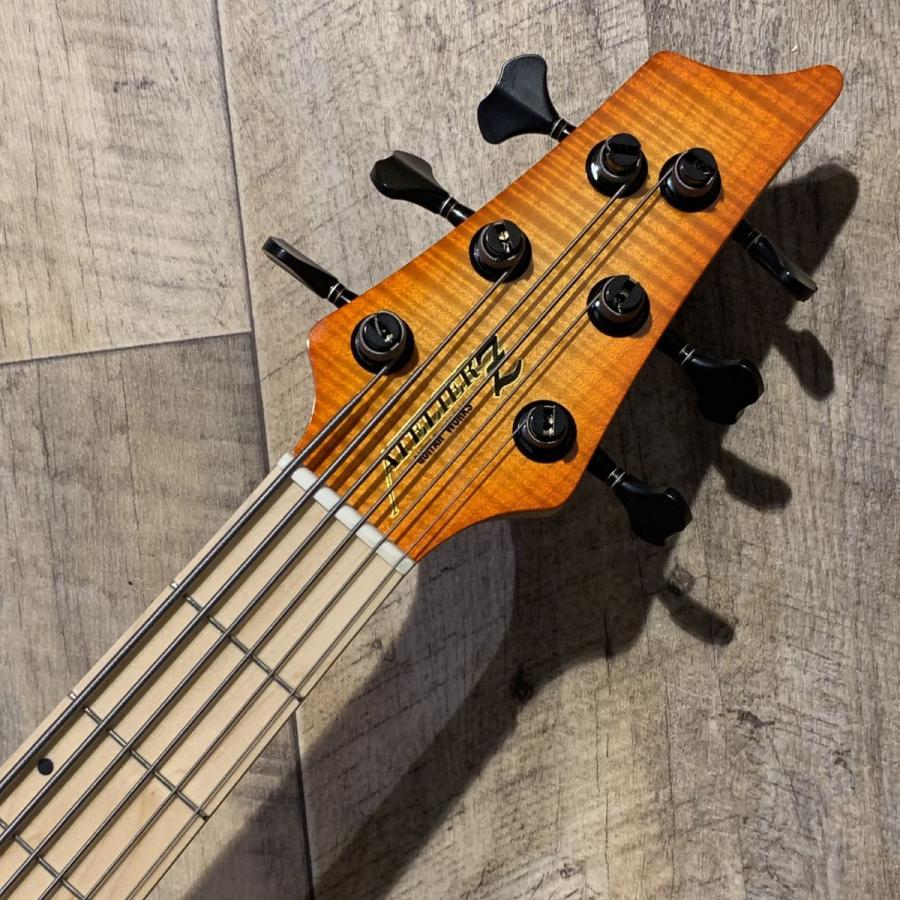 ATELIER Z アトリエZ j-note Custom 6string Flame Maple Top / Orange
