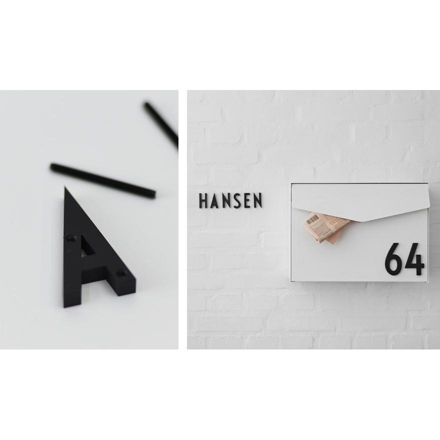 DESIGN LETTERS Architect Numbers アーキテクト ナンバーズ 10cm