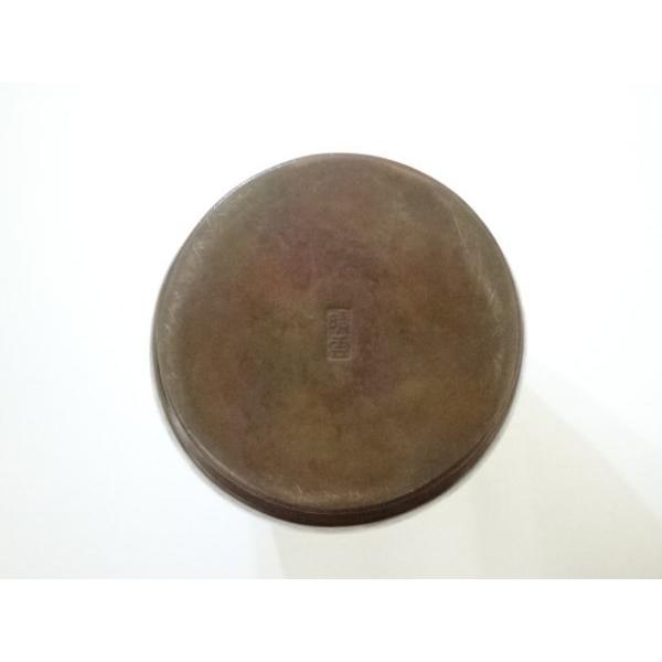 ys7340455; 原惣右エ門（晴雲）造 斑紫銅花瓶（共箱）【道】 ys7340455