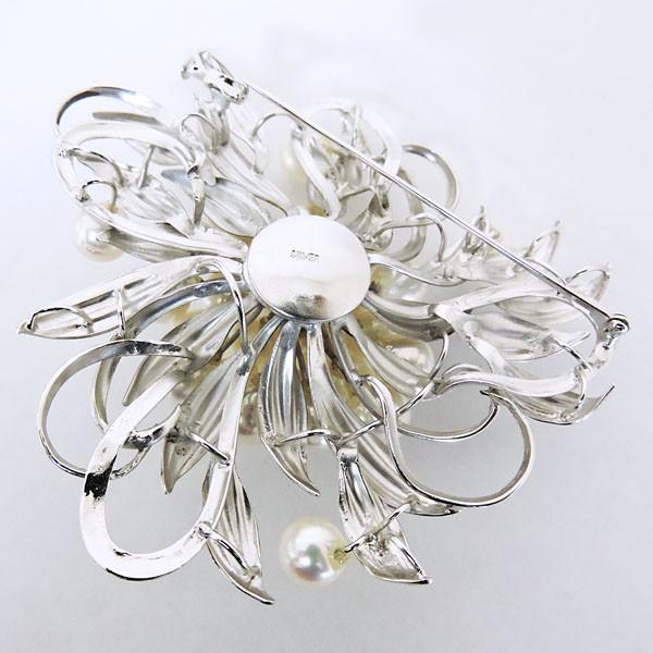 パール ブローチ パールブローチ フォーマル コサージュ あこや本真珠