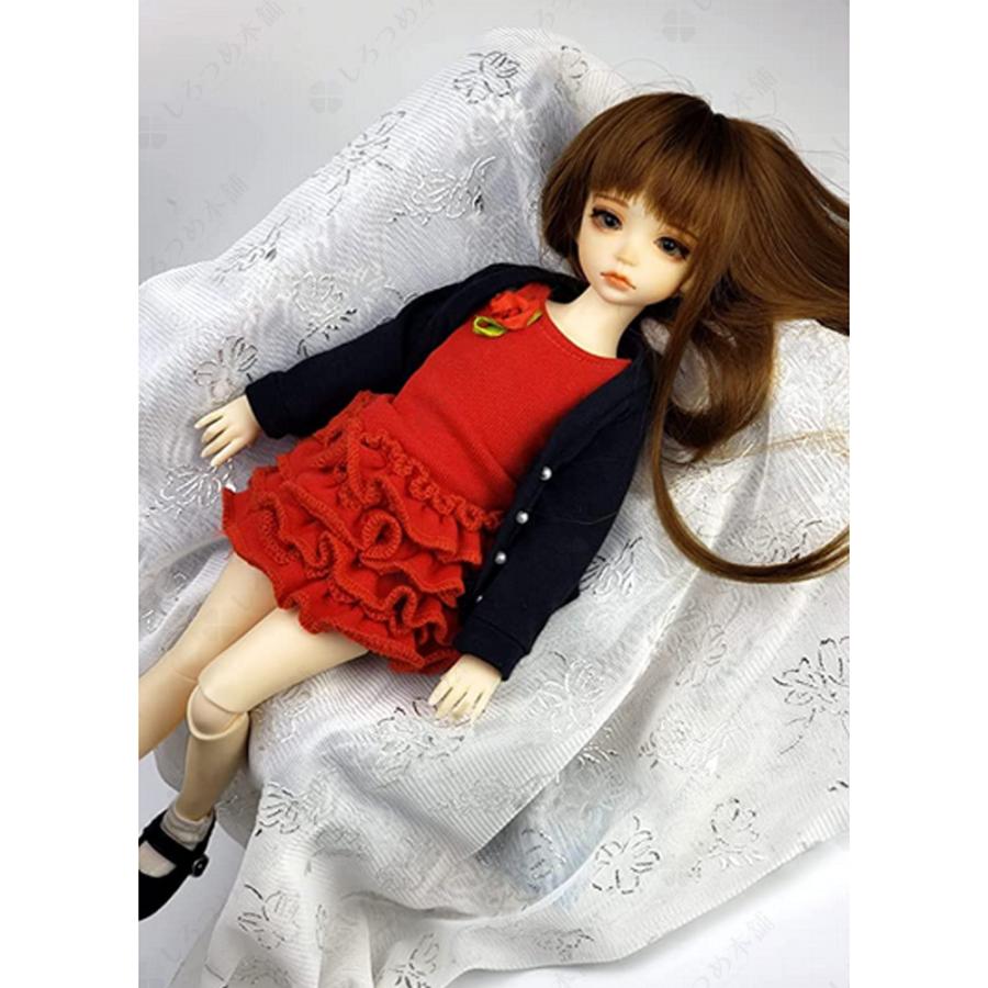 BJD ドール（ 本体＋ウィッグ＋顔メイク＋アイ＋衣装セット＋靴＋
