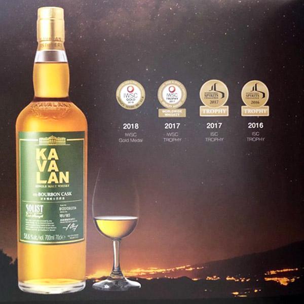 カバラン ソリスト バーボンカスク カスクストレングス シングルモルト