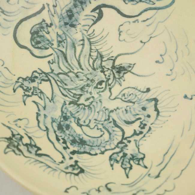 京焼 清水焼 染付鳥獣戯画 龍画銘々皿 陶仙 : 松韻堂 Yahoo!店 - 通販