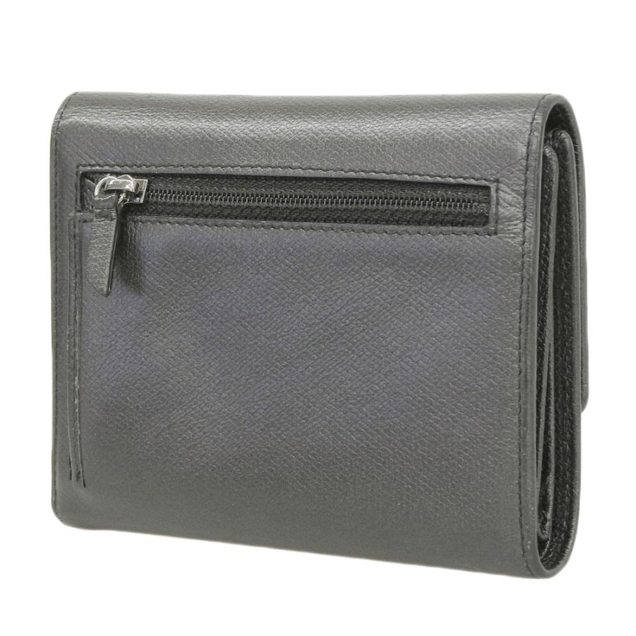 CHANEL（シャネル） ココマーク ロゴ ココボタン 三つ折財布 レザー