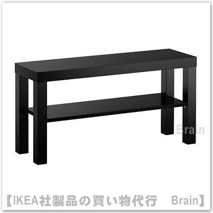 イケア（IKEA） LACK/ラック テレビ台90x26x45 cm ブラック（303.535