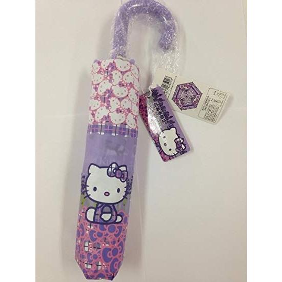 ご当地キティ 北海道限定・ラベンダーキティ 折りたたみキャンディ傘