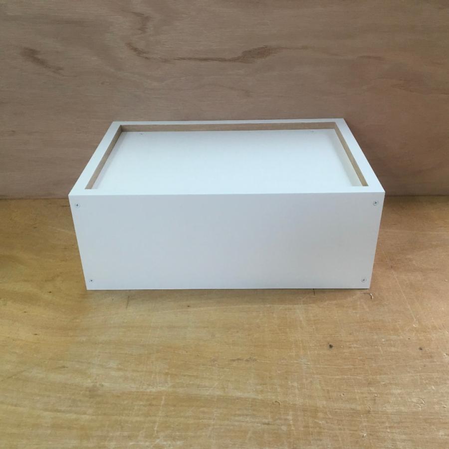 90×45水槽用 ホワイト化粧板水槽台ロータイプ : Mtbearsヤフー店