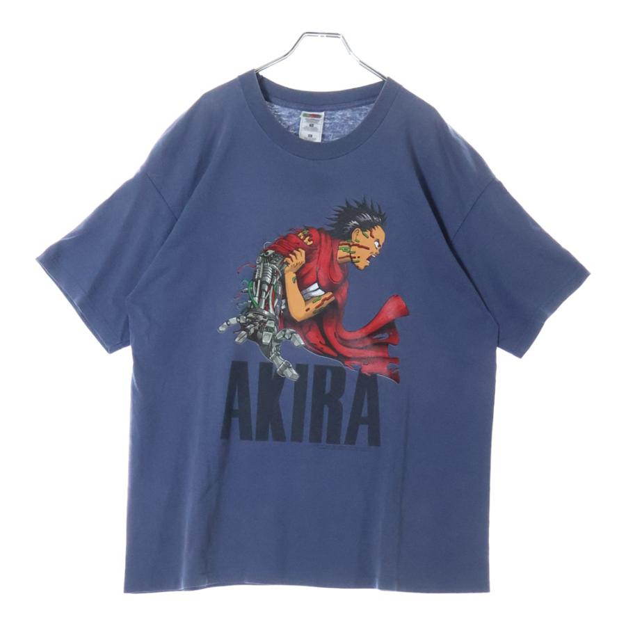 90s AKIRA “鉄雄”Over Print Tee - blue room ウンコリン 降臨堂 T