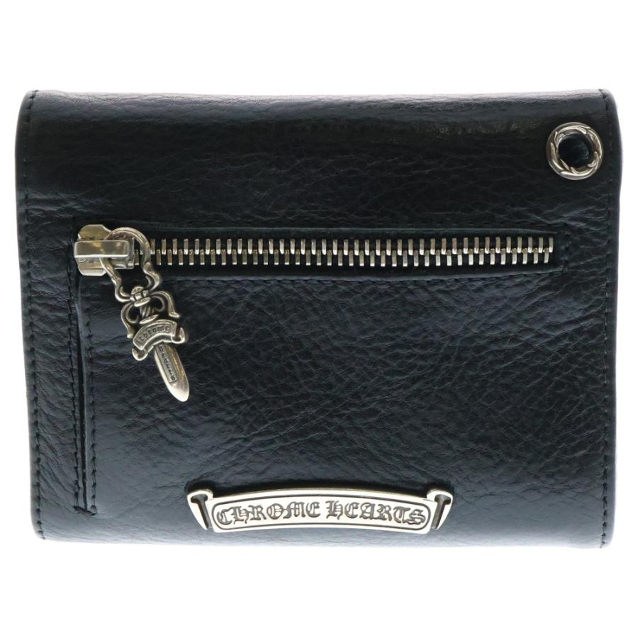 CHROME HEARTS クロムハーツ WAVE MINI ウェーブミニ レザーウォレット