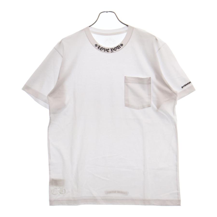 CHROME HEARTS（クロムハーツ） NECK love you LOGO S/S TEE ネック