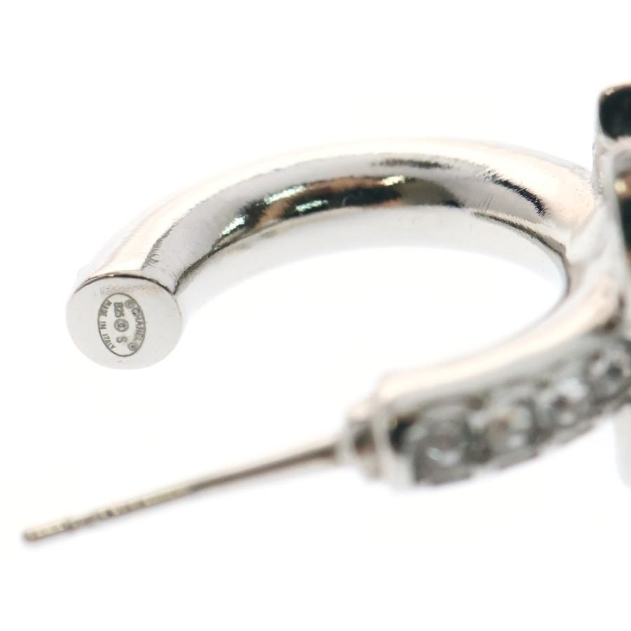 CHANEL（シャネル） ココマーク ラインストーン フープピアス B25S