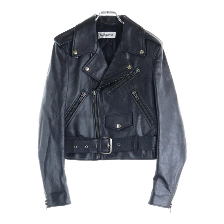 BALENCIAGA（バレンシアガ） 20AW ペイント加工 バックロゴレザー