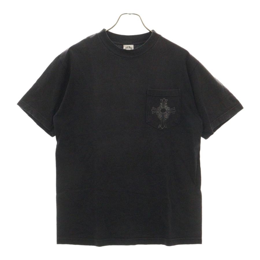 □ クロムハーツ □ Tシャツ スクロールラベル オールド L 【公式通販】