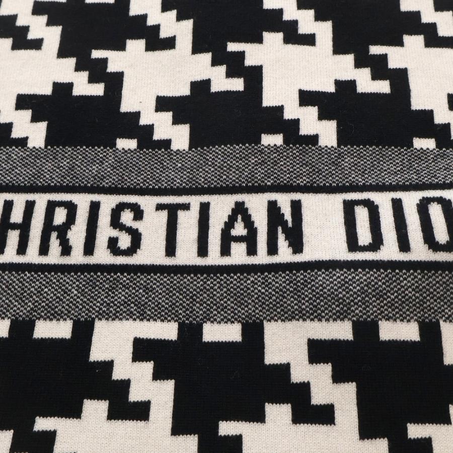 Christian Dior（クリスチャン・ディオール） デジタル千鳥柄 カシミア